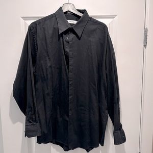 Calvin Klein Men’s Black Dress Shirt Size 17